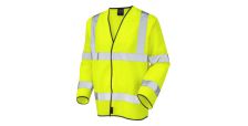 Shirwell ISO 20471 Cl 3 Sleeved Waistcoat HV Yellow